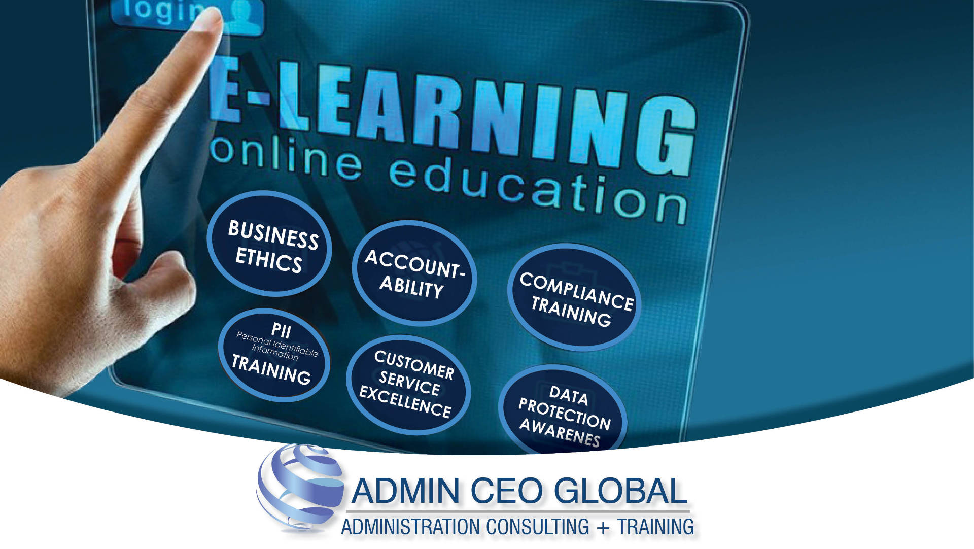 Admin CEO GLOBAL E-Learning banner image